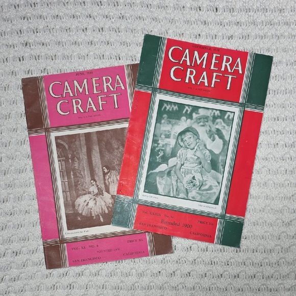 camera craft Other - Vintage Magazine Set - Red & Pink Covers